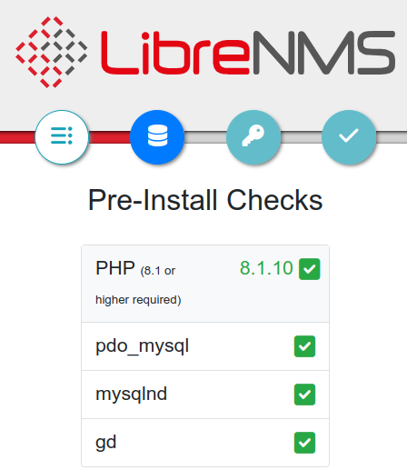 Попередні перевірки LibreNMS