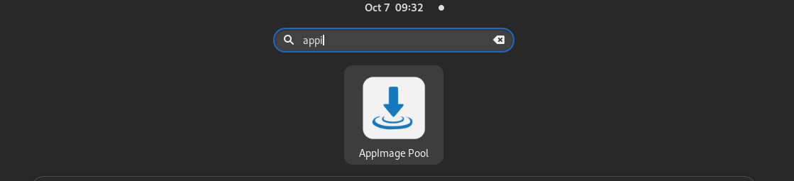 Launching AppImagePool