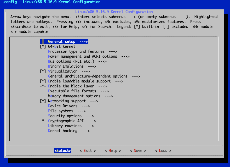 Creazione e Installazione di Kernel Linux personalizzati - Documentation