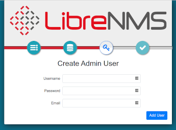 LibreNMS Administrative User