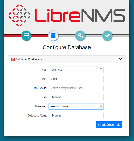 База даних LibreNMS