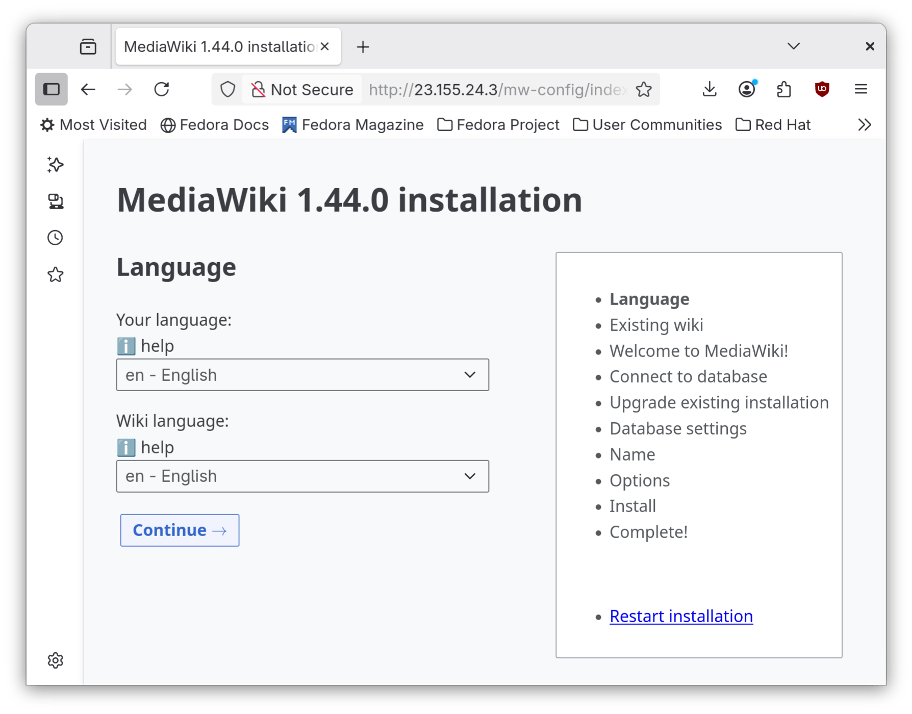 MediaWiki Language Page